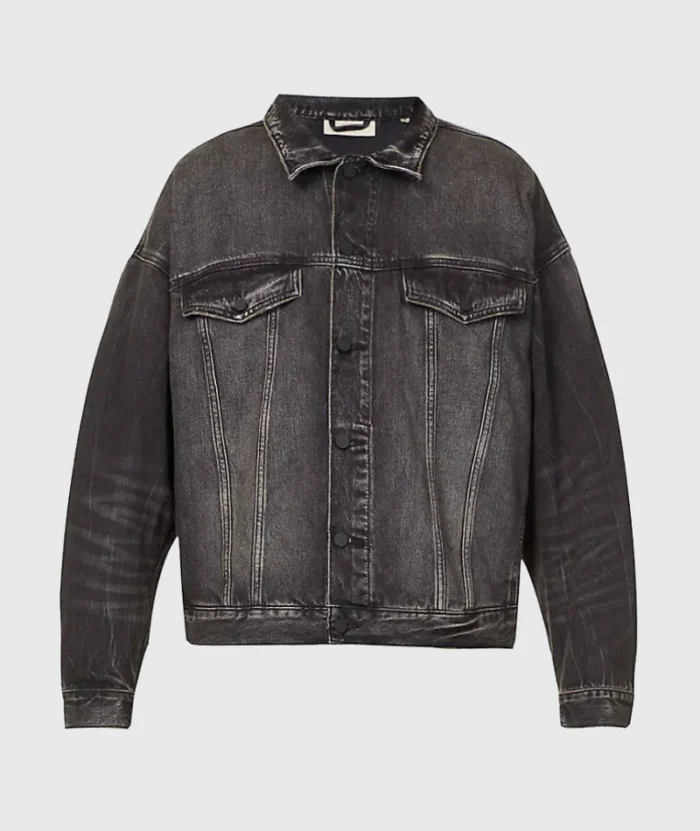 Essentials Fear of God Denim Black Jacket