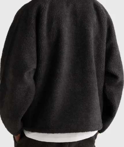 Essentials Fear of God Appliqued Logo Fleece Jacket
