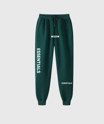 Essentials Fear of God Green Sweatpant