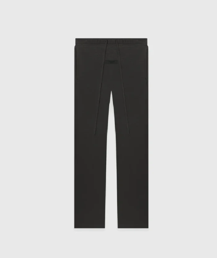 Essentials Waffle Relaxed Off Black Sweatpant