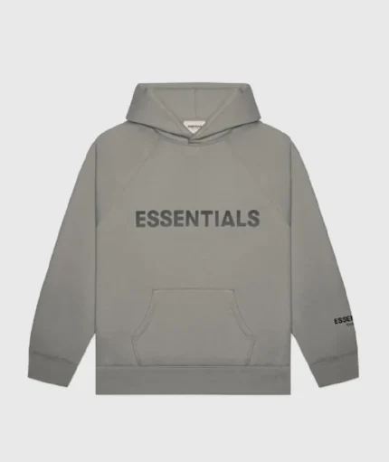 Essentials Fear Of God Oversized Grey Hoodie