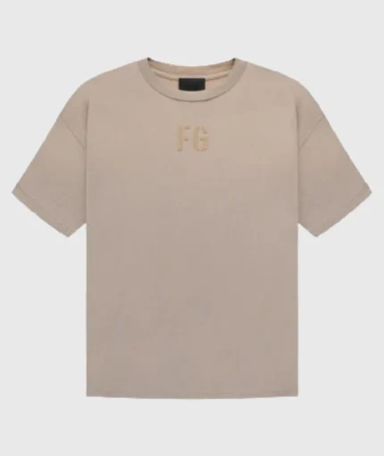 Essentials Fear of God Brown FG T-Shirt