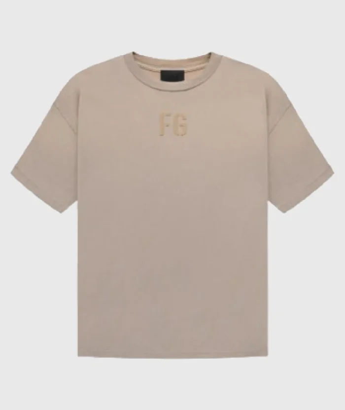 Essentials Fear of God Brown FG T-Shirt