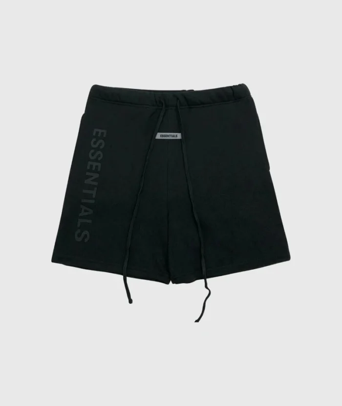 Fear of God Essentials Logo Black Shorts