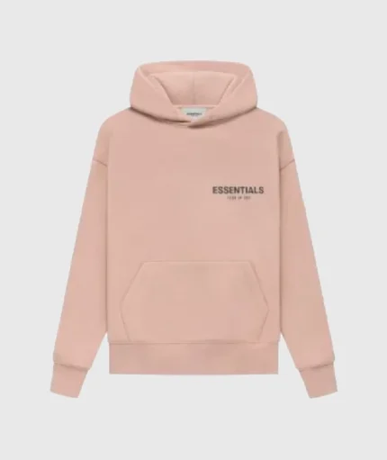 Fear of God Essentials Pullover Pink Hoodie